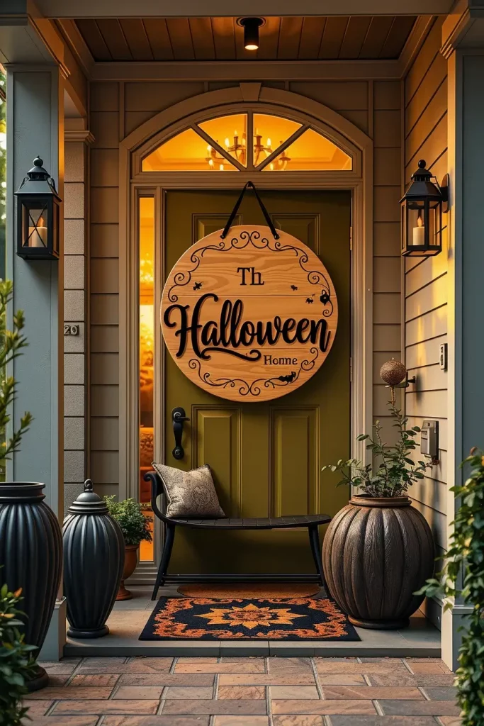 66 Halloween Door Hangers Ideas 2025: Trendy, Cute, and Spooky Designs to Try