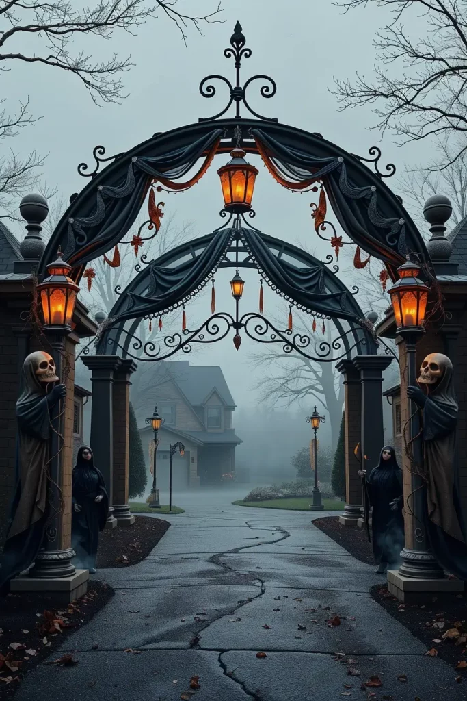 64 Outside Halloween Decorations Ideas 2025 To Transform Your Yard Into a Haunted Masterpiece