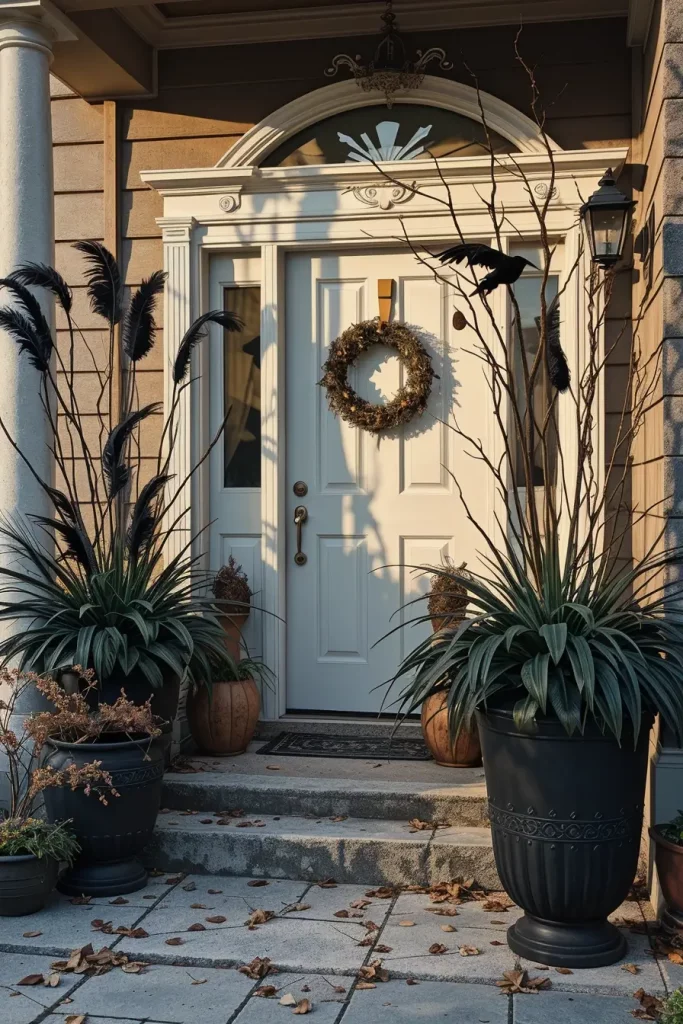 64 Halloween Front Porch Decor Ideas 2025 That Will Wow Trick-or-Treaters