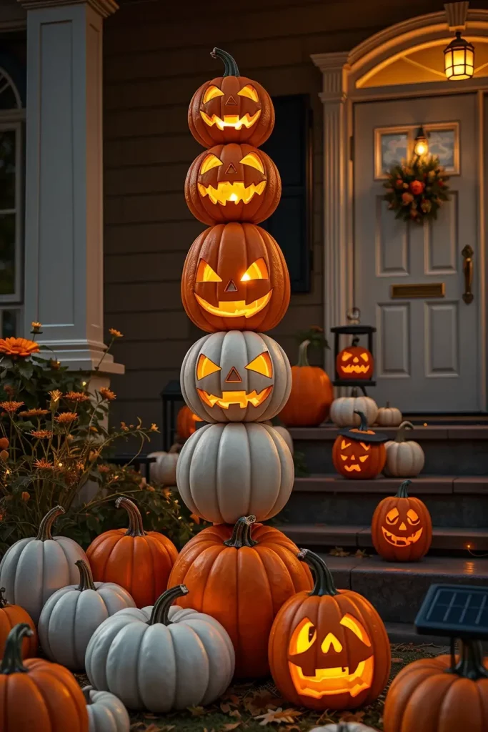 64 Halloween Front Porch Decor Ideas 2025 That Will Wow Trick-or-Treaters