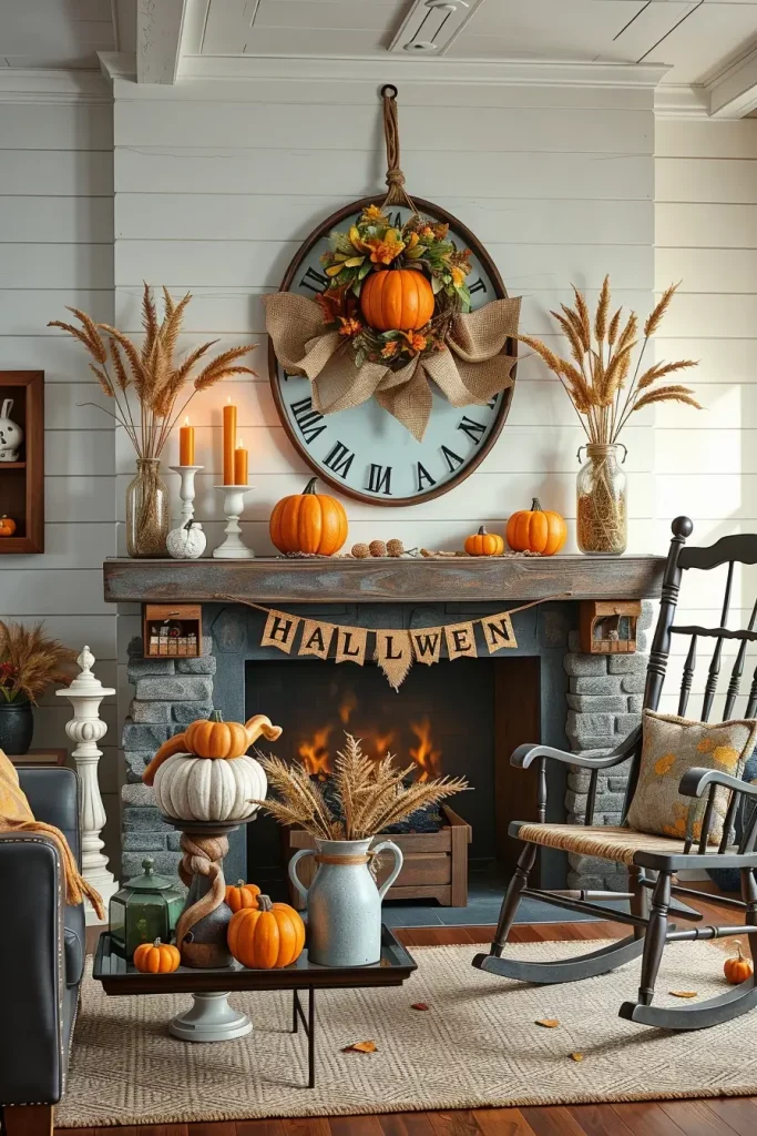 64 Halloween Mantle Ideas 2025 to Inspire Your Spooky Fireplace Styling