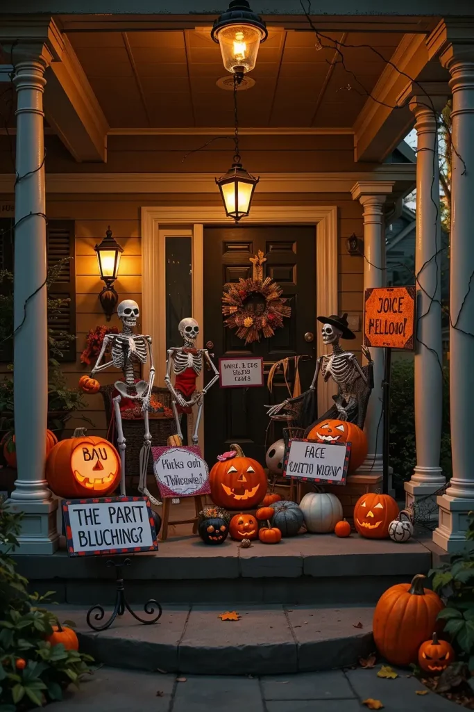 63 Funny Outdoor Halloween Decor Ideas 2025 That Will Make Everyone Laugh