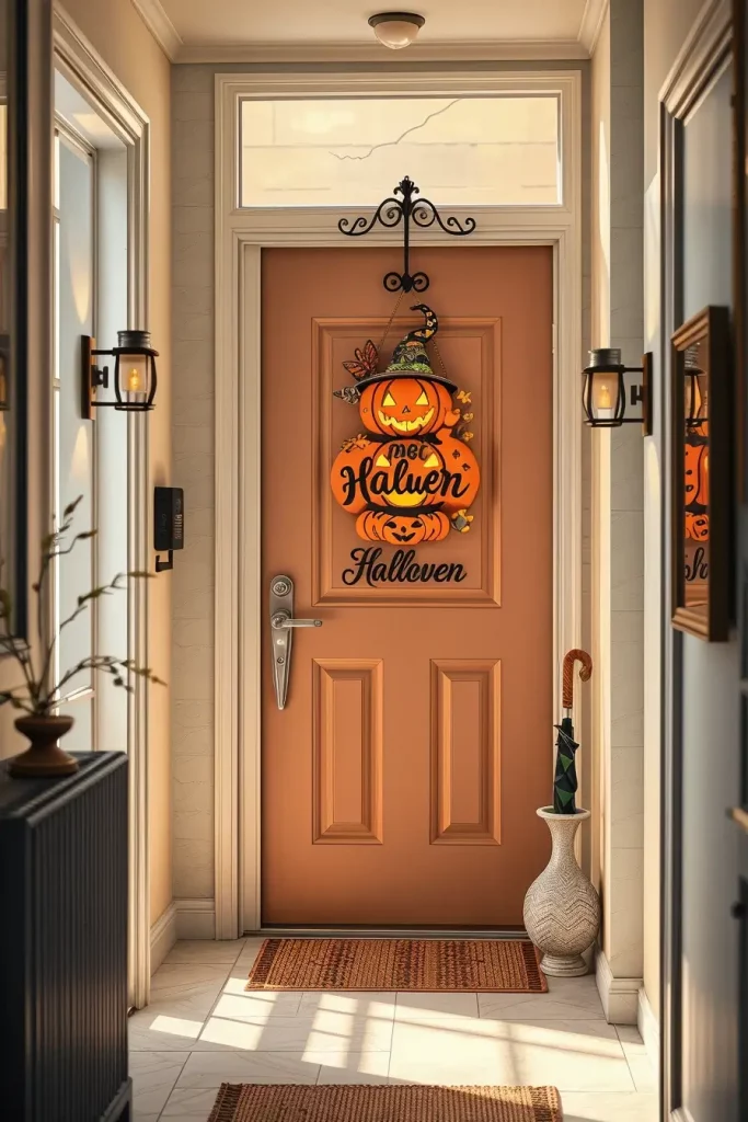 66 Halloween Door Hangers Ideas 2025: Trendy, Cute, and Spooky Designs to Try
