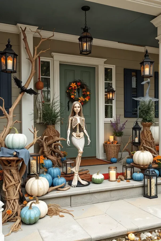 64 Halloween Front Porch Decor Ideas 2025 That Will Wow Trick-or-Treaters