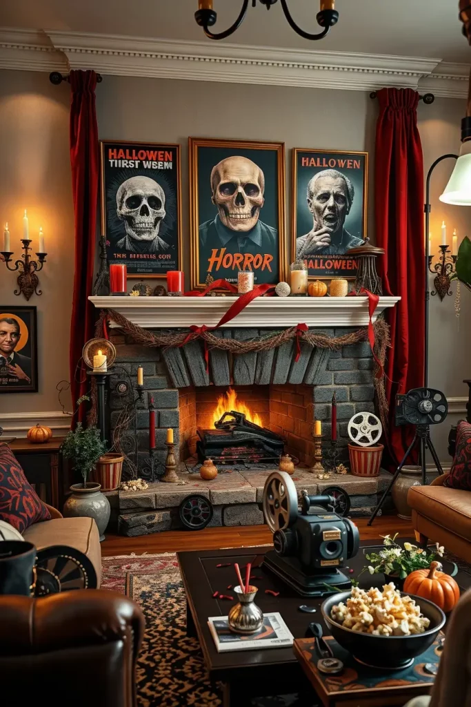 64 Halloween Mantle Ideas 2025 to Inspire Your Spooky Fireplace Styling