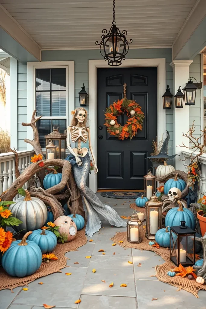 64 Halloween Front Porch Decor Ideas 2025 That Will Wow Trick-or-Treaters