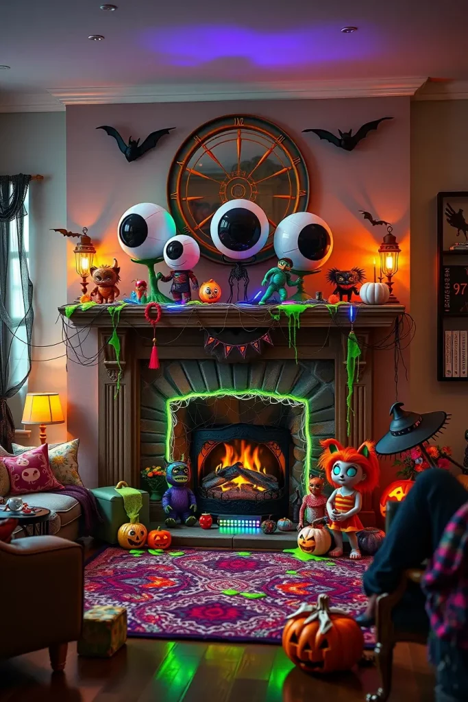 65 Halloween Fireplace Decor Ideas 2025 for a Spooky and Stylish Home