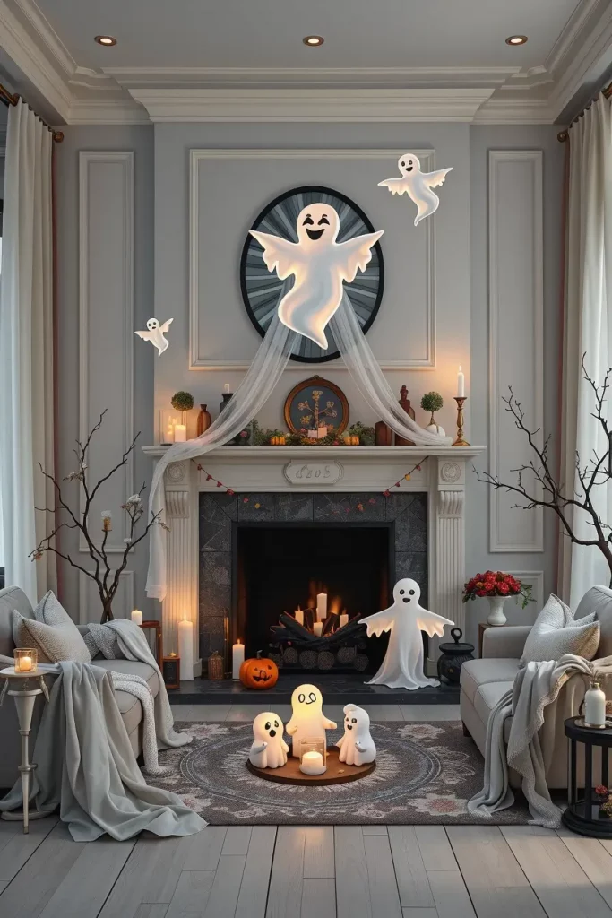 65 Halloween Fireplace Decor Ideas 2025 for a Spooky and Stylish Home
