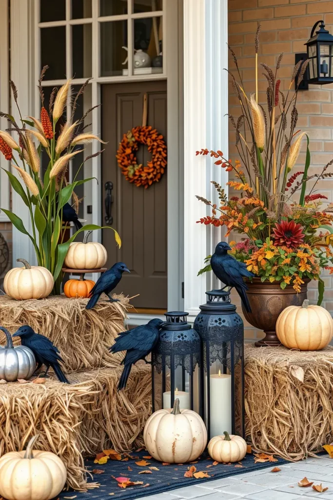64 Halloween Front Porch Decor Ideas 2025 That Will Wow Trick-or-Treaters