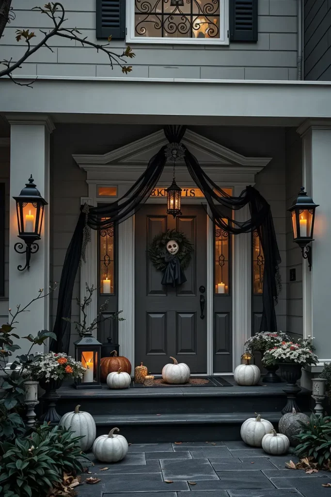 64 Halloween Front Porch Decor Ideas 2025 That Will Wow Trick-or-Treaters