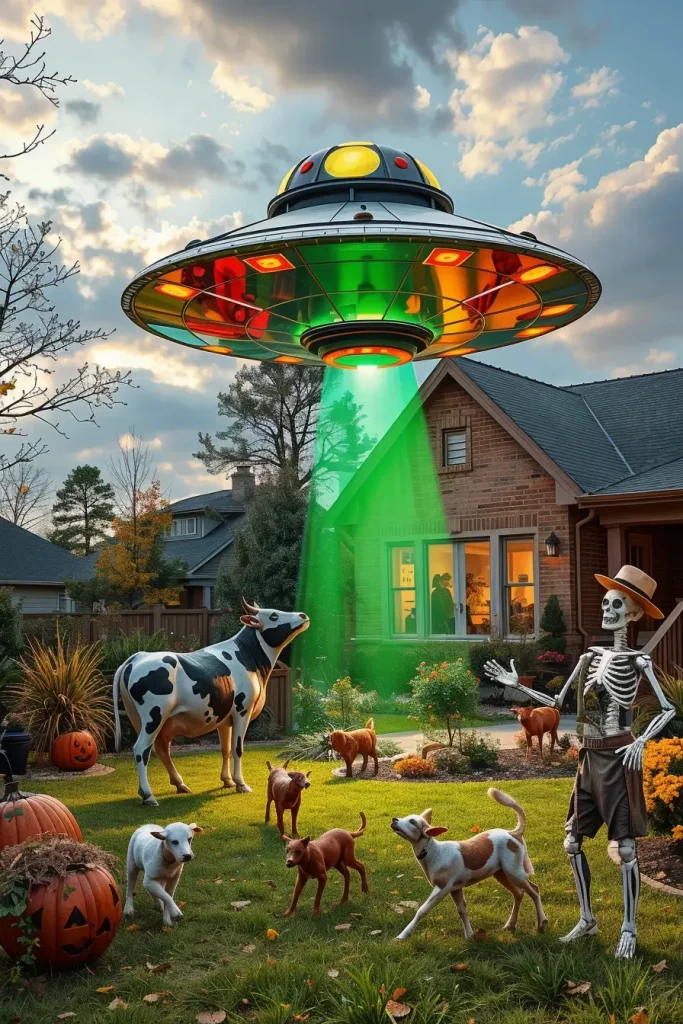 63 Funny Outdoor Halloween Decor Ideas 2025 That Will Make Everyone Laugh