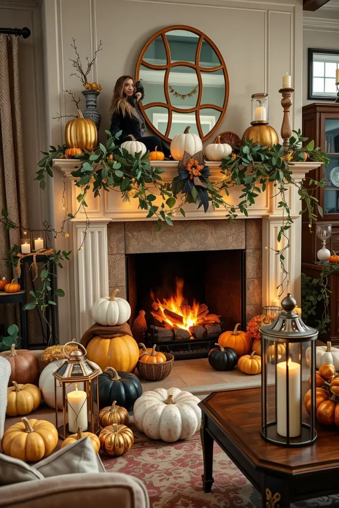 65 Halloween Fireplace Decor Ideas 2025 for a Spooky and Stylish Home