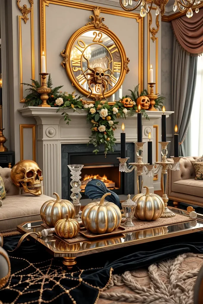 64 Halloween Mantle Ideas 2025 to Inspire Your Spooky Fireplace Styling