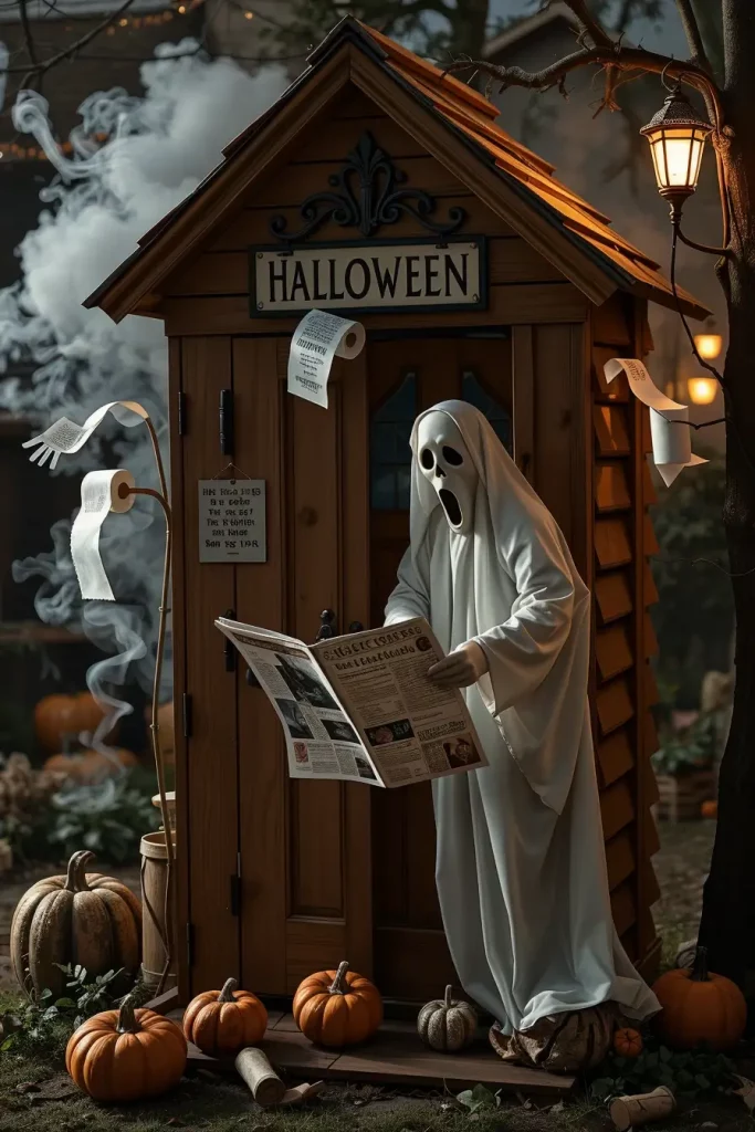 63 Funny Outdoor Halloween Decor Ideas 2025 That Will Make Everyone Laugh