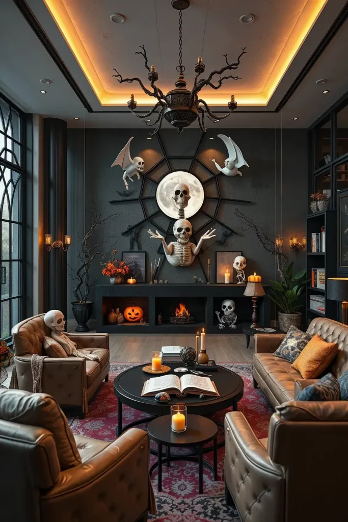 62 Indoor Halloween Decor Ideas 2025: Spooky, Stylish, and Easy to Recreate