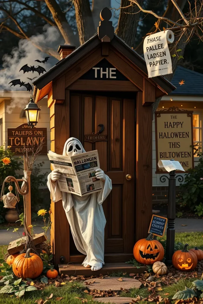 63 Funny Outdoor Halloween Decor Ideas 2025 That Will Make Everyone Laugh