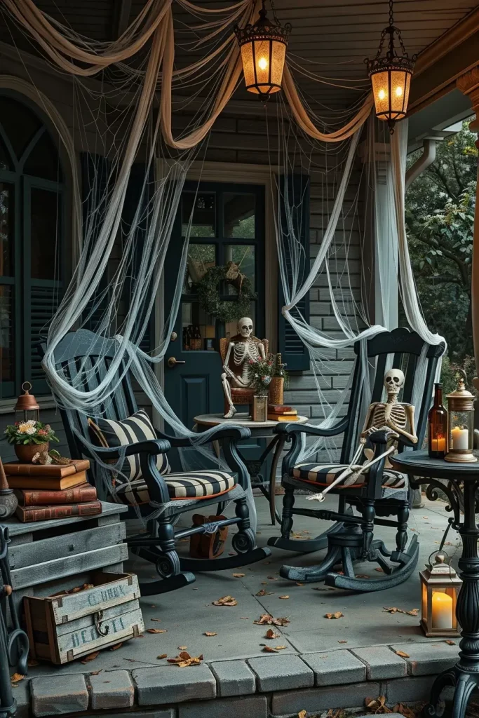 64 Halloween Front Porch Decor Ideas 2025 That Will Wow Trick-or-Treaters
