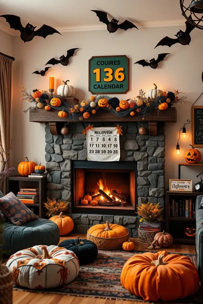 65 Halloween Fireplace Decor Ideas 2025 for a Spooky and Stylish Home