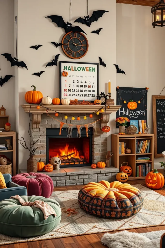 65 Halloween Fireplace Decor Ideas 2025 for a Spooky and Stylish Home