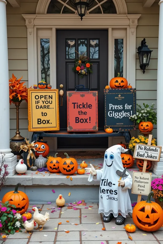 63 Funny Outdoor Halloween Decor Ideas 2025 That Will Make Everyone Laugh