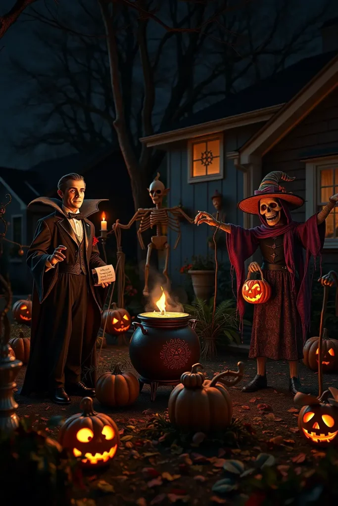 64 Outside Halloween Decorations Ideas 2025 To Transform Your Yard Into a Haunted Masterpiece
