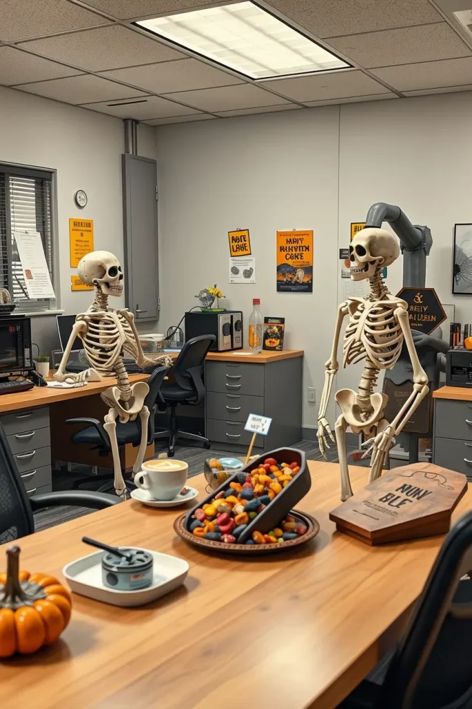 63 Cute and Funny Halloween Office Decorations 2025 to Boost Team Spirit