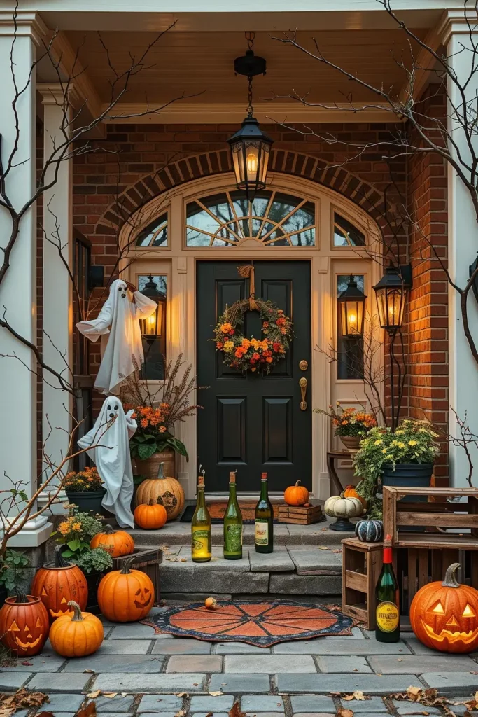 64 Halloween Front Porch Decor Ideas 2025 That Will Wow Trick-or-Treaters