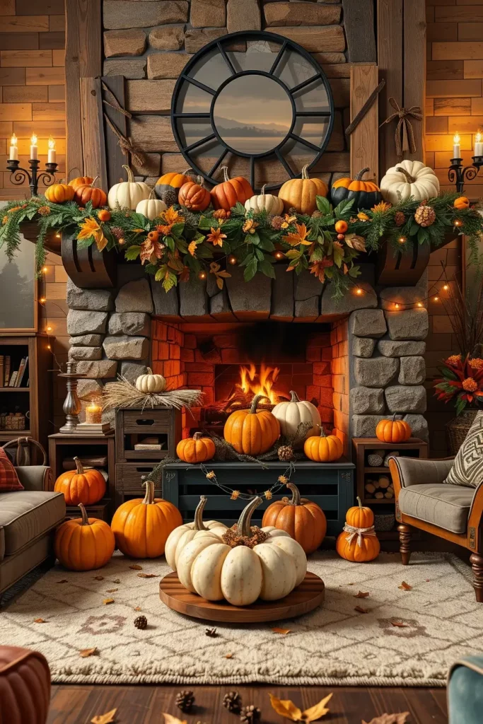 64 Halloween Mantle Ideas 2025 to Inspire Your Spooky Fireplace Styling