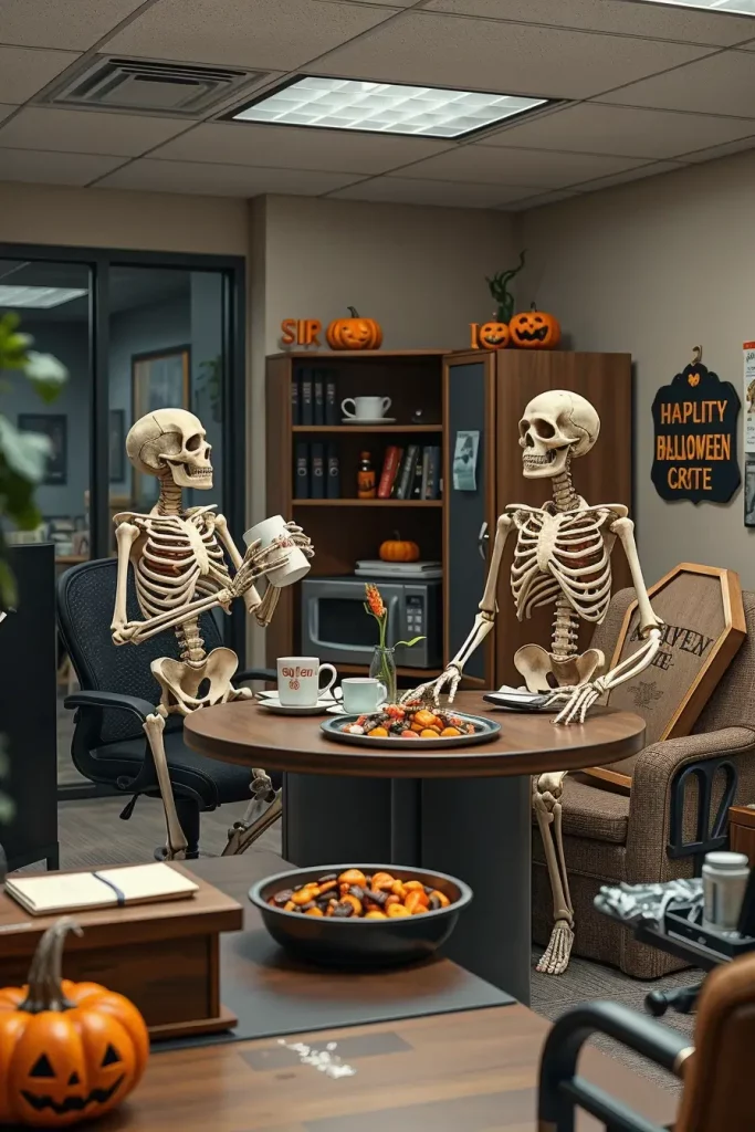 63 Cute and Funny Halloween Office Decorations 2025 to Boost Team Spirit