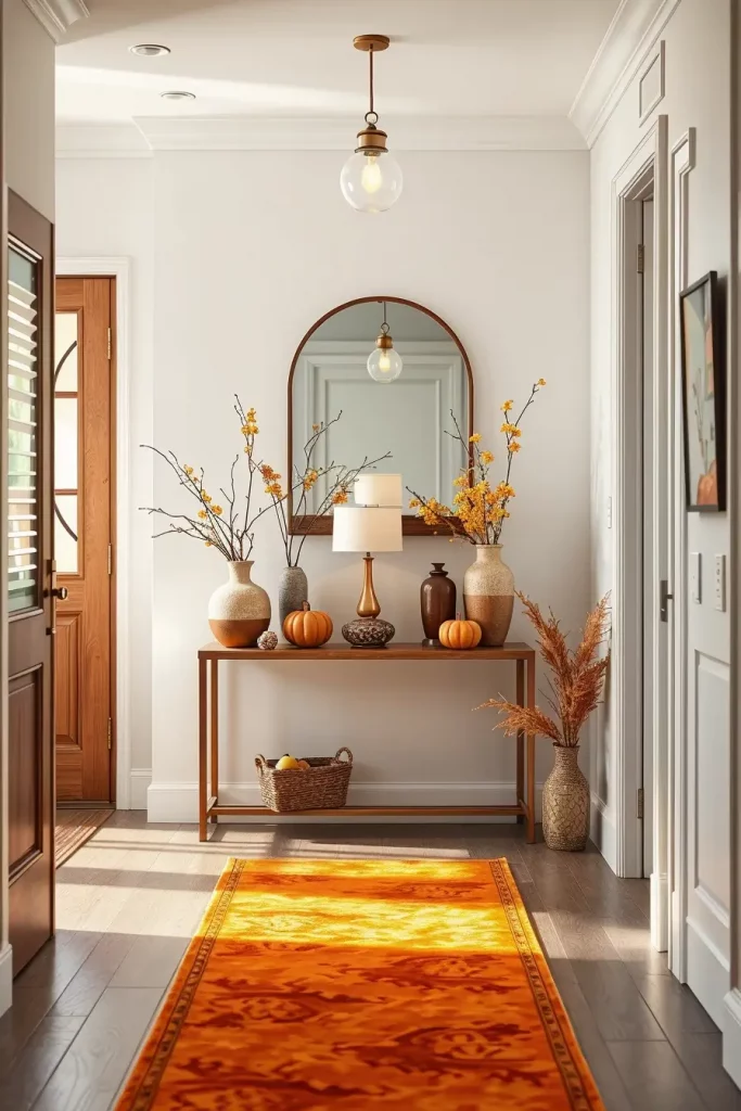 64 Fall Hallway Decor Trends to Transform Your Entryway This Season