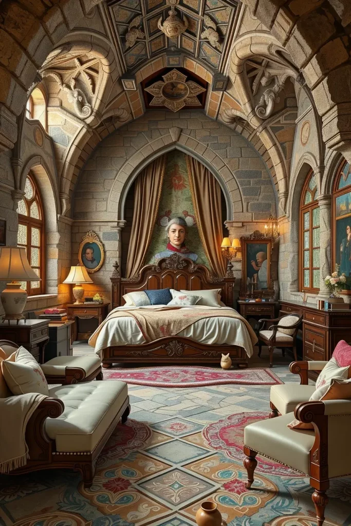 64 Castlecore Bedroom Inspiration Ideas for Dreamy Medieval Style