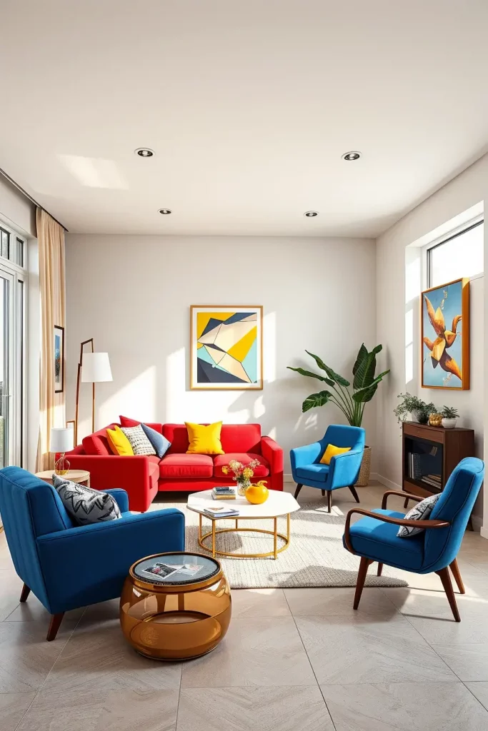 64 Primary Play Bold Living Room Decor Trends for a Modern Home