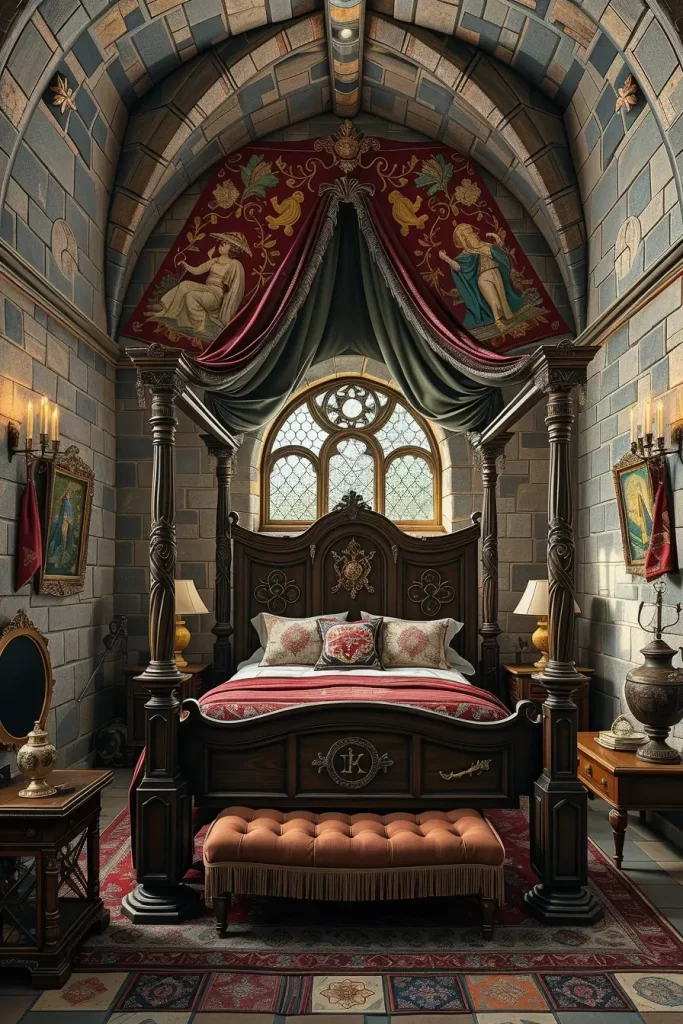 63 Medieval Bedroom Ideas to Transform Your Room into a Castle-Inspired Retreat