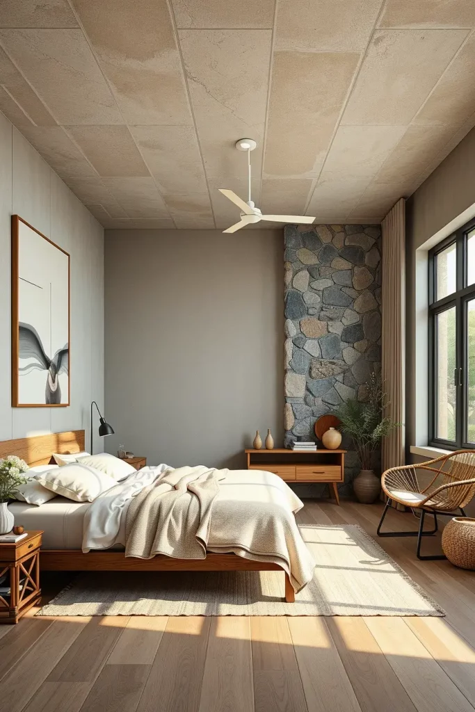 62 Modern Bedroom Design With Natural Materials for a Cozy and Stylish Space