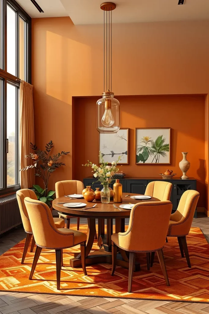62 Warm-Toned Dining Room Interiors To Inspire Your Home Design
