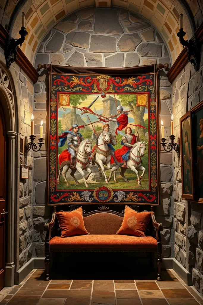 64 Castlecore Hallway Inspiration: Magical Medieval Designs for Your Home
