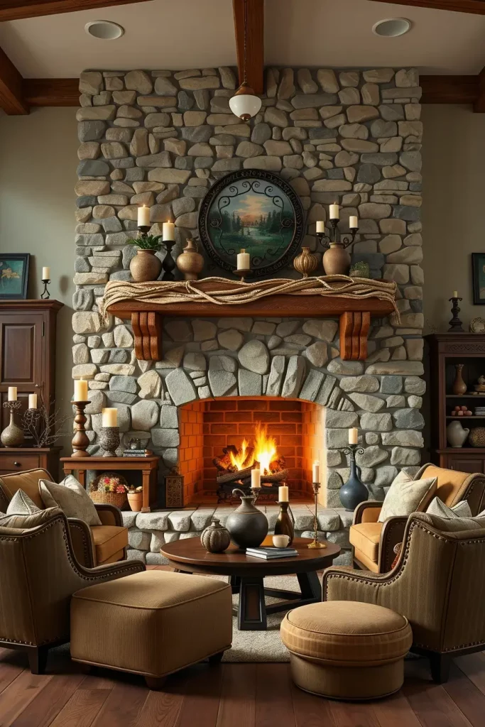 64 Warm Rustic Living Room Ideas for a Cozy and Inviting Home