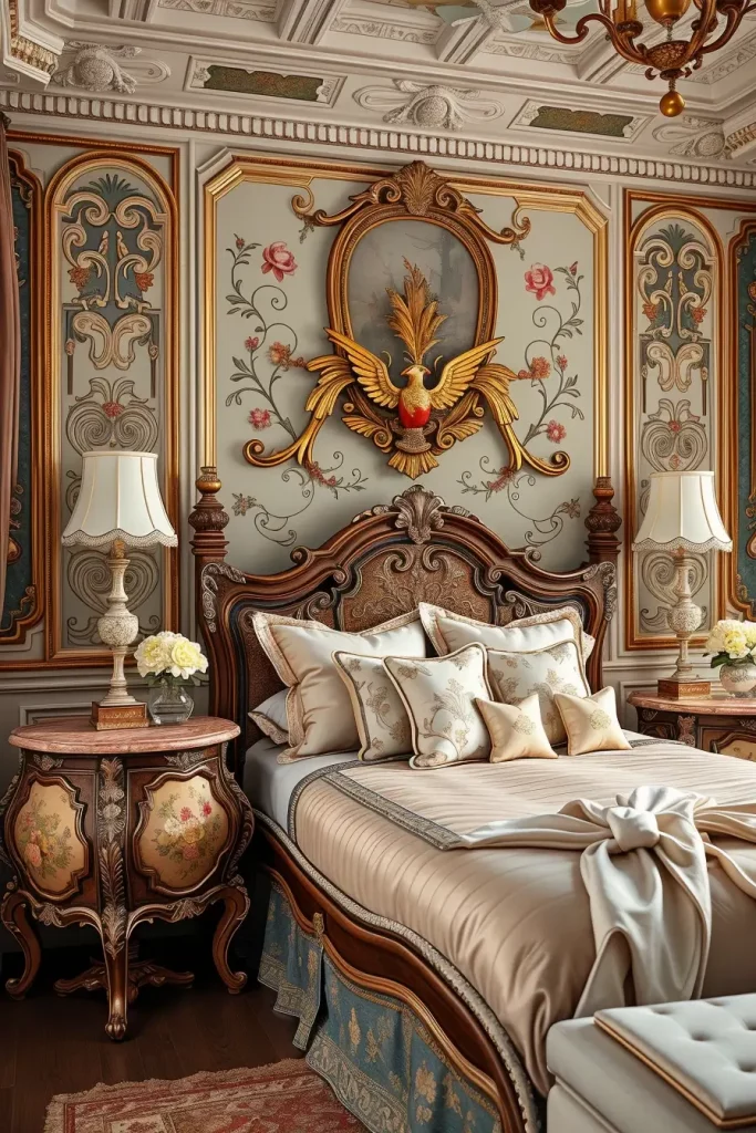 64 Rococo Revival Bedroom Furniture Ideas for Timeless Elegance