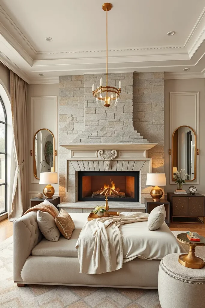 Stone Fireplace Bedroom: Cozy and Modern Design Ideas for Every Style