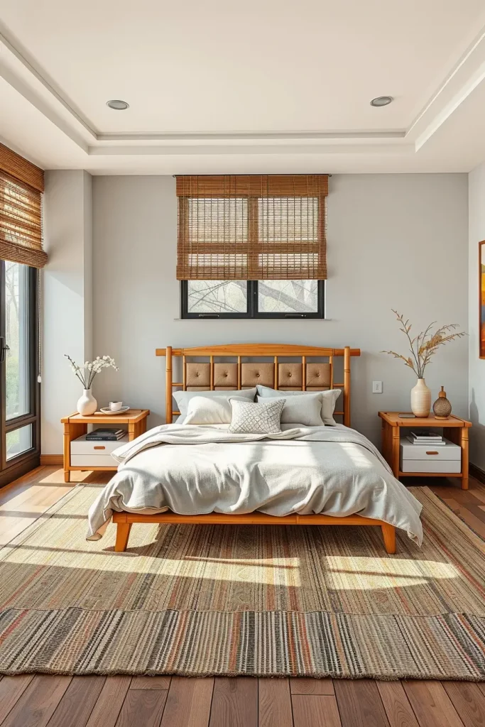 62 Modern Bedroom Design With Natural Materials for a Cozy and Stylish Space
