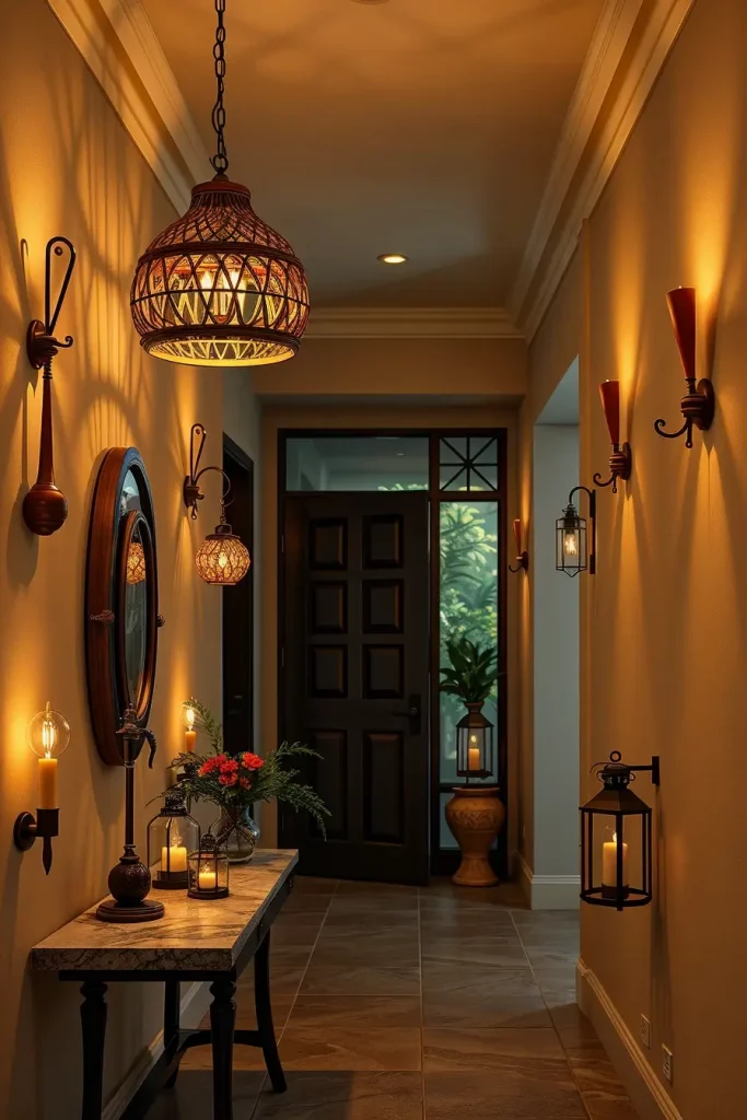 65 Earthy Hallway Styling Tips to Create a Warm and Natural Entryway