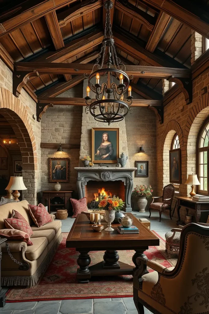 62 Castlecore Living Room Inspiration: Ideas for a Regal and Cozy Home