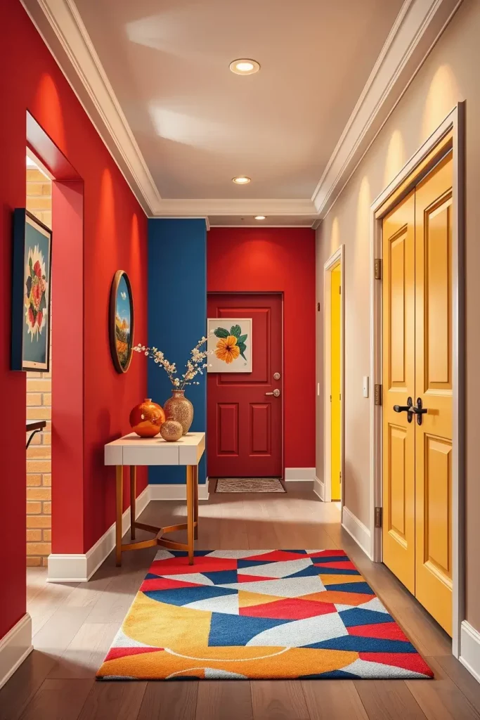 62 Primary Play Bold Hallway Decor Trends to Transform Your Home