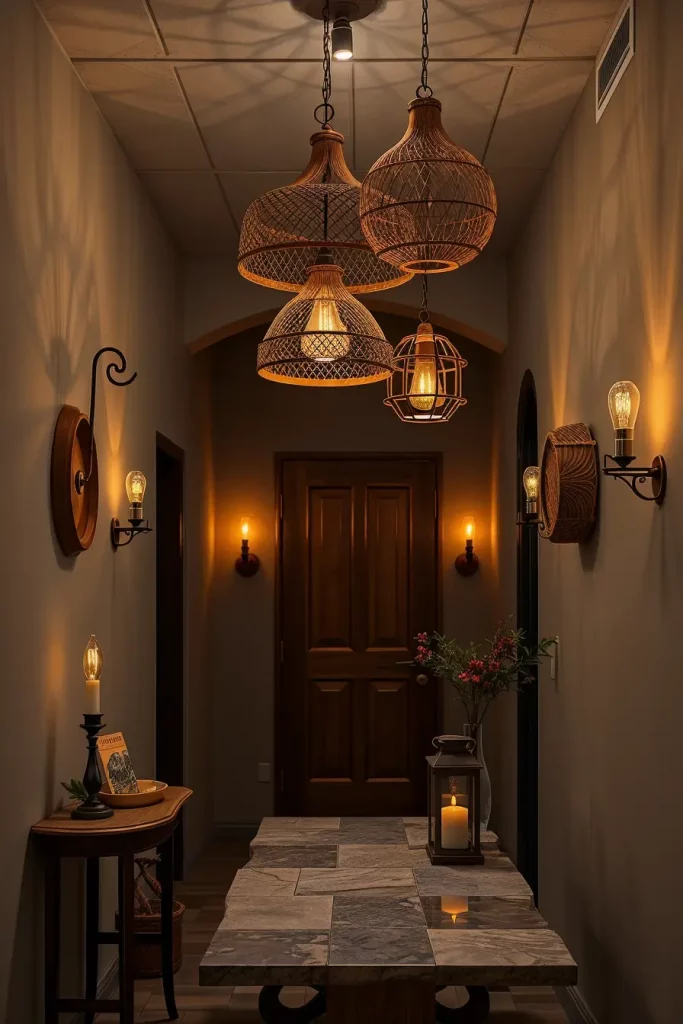 65 Earthy Hallway Styling Tips to Create a Warm and Natural Entryway
