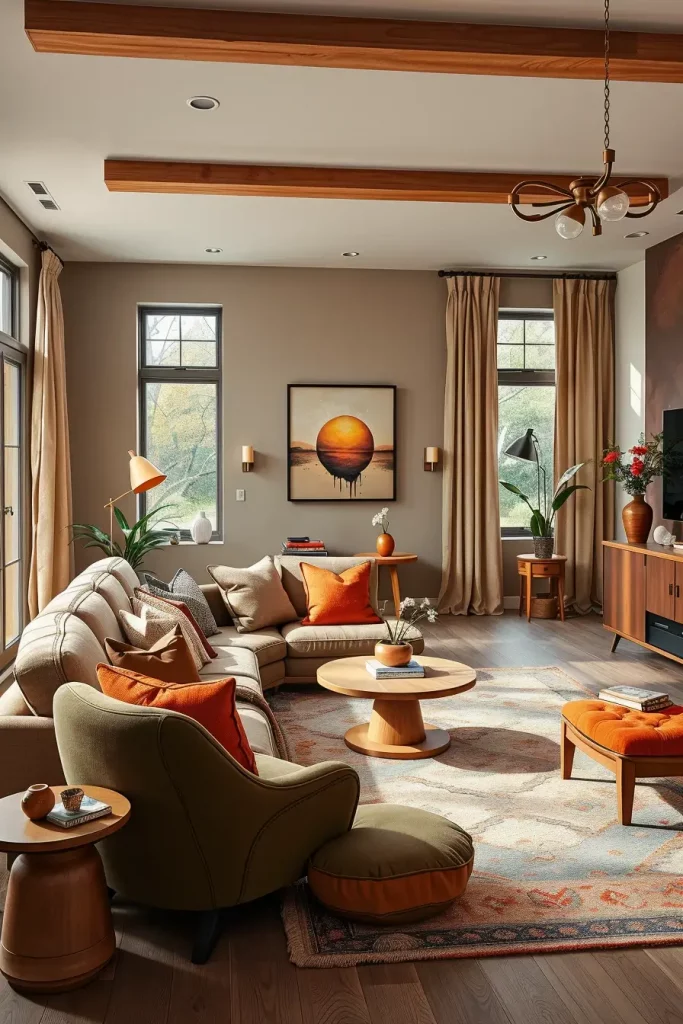 63 Terra Futura Living Room Design Ideas for a Modern and Sustainable Home