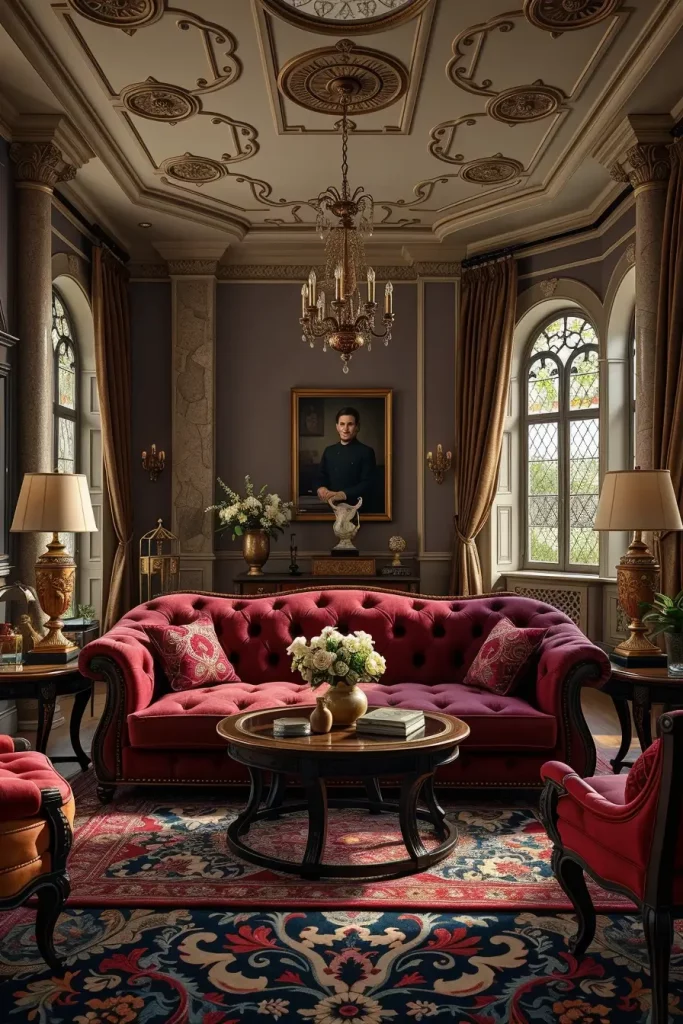 62 Castlecore Living Room Inspiration: Ideas for a Regal and Cozy Home