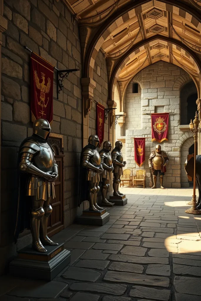 64 Castlecore Hallway Inspiration: Magical Medieval Designs for Your Home