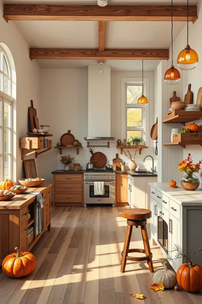63 Cozy Kitchen Fall Decorations to Create a Warm and Inviting Space
