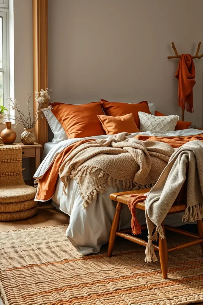65 Terracotta and Tan Bedroom Ideas for a Warm and Elegant Interior