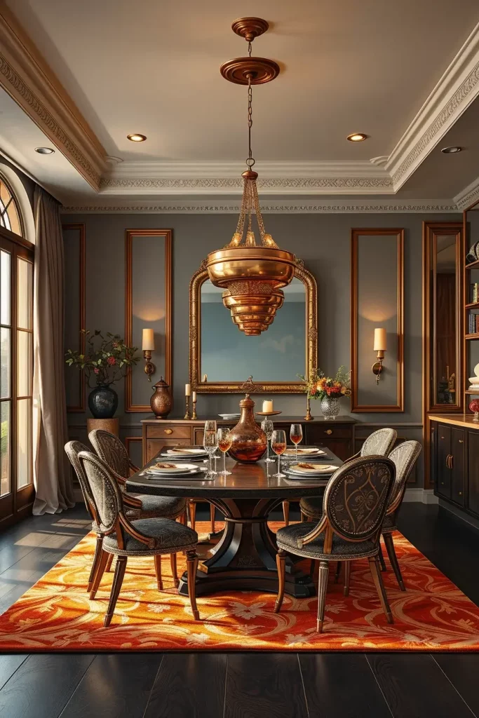 62 Warm-Toned Dining Room Interiors To Inspire Your Home Design